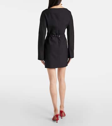 Spalla wool and silk minidress | Jacquemus
