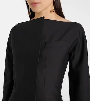 Spalla wool and silk minidress | Jacquemus
