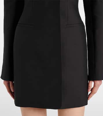 Spalla wool and silk minidress | Jacquemus