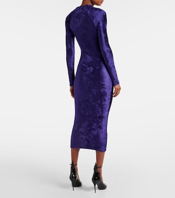Abito lungo in velluto | Alaïa