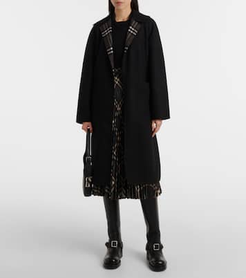 Cappotto a portafoglio in lana | Burberry