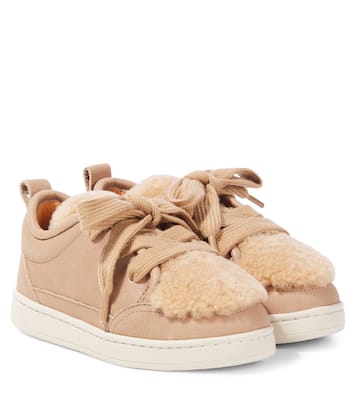 Baskets Sandor en cuir | Donsje