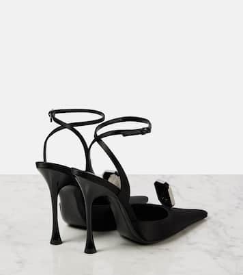 Escarpins Harlow 110 en satin | Saint Laurent