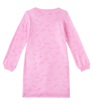 x Barbie® - Abito in jersey di misto cotone | Monnalisa