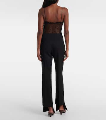 Weite High-Rise-Hose | Chloé