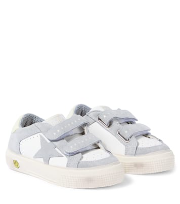 Baskets May en daim et cuir | Golden Goose Kids