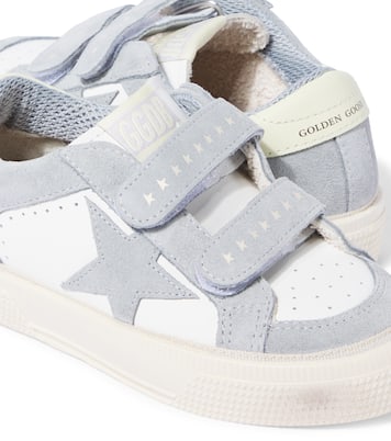 Baskets May en daim et cuir | Golden Goose Kids