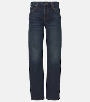 Jean ample Kerrie à taille mi-haute | Khaite