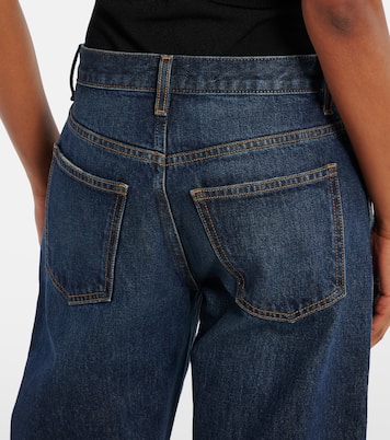 Jean ample Kerrie à taille mi-haute | Khaite