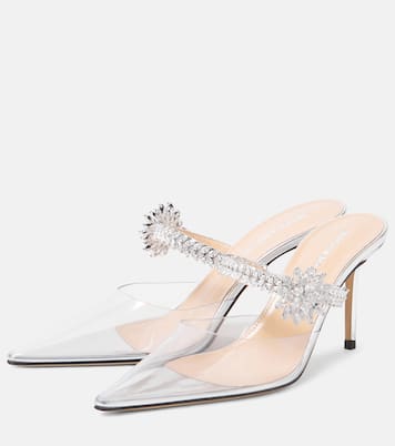 Verzierte Pumps Crystal Flower | Mach & Mach