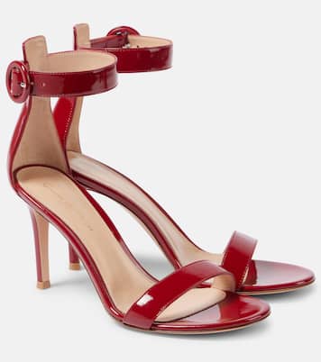 Sandalias Portofino 85 de charol | Gianvito Rossi