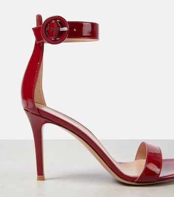 Sandalias Portofino 85 de charol | Gianvito Rossi