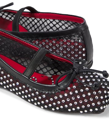 Baballet embellished ballet flats | Christian Louboutin Kids