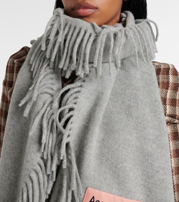 Sciarpa in lana con logo | Acne Studios