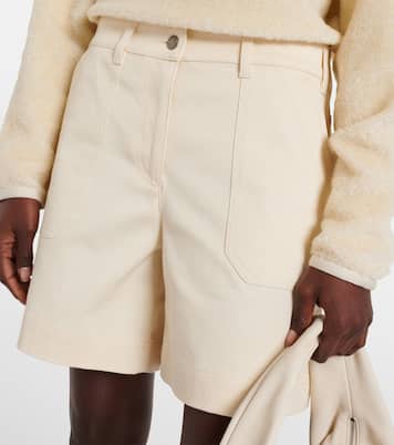 Shorts in gabardine di cotone | Moncler