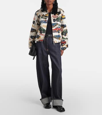 Giacca blouson con stampa | Sacai