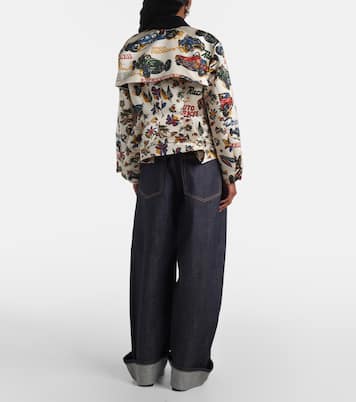 Giacca blouson con stampa | Sacai