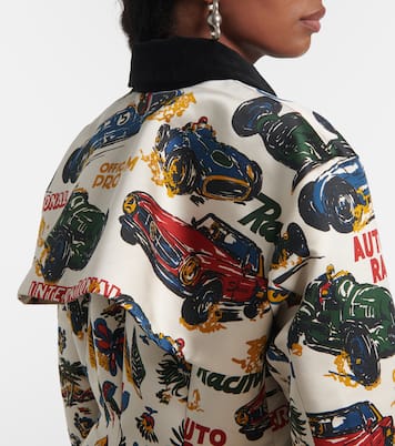 Giacca blouson con stampa | Sacai