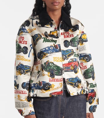 Giacca blouson con stampa | Sacai