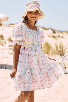 Kleid Botanical Liberty aus Baumwolle | Patachou