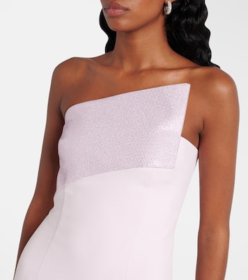 Ruffled strapless gown | Roland Mouret