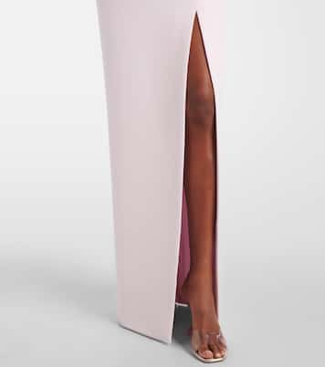 Ruffled strapless gown | Roland Mouret
