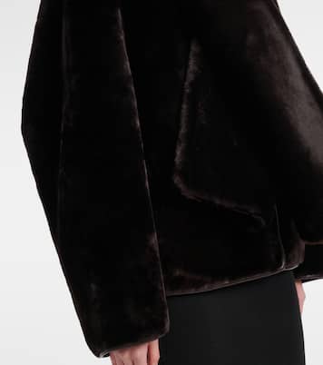 Giacca Lyra in shearling | Nour Hammour