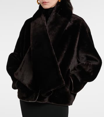 Giacca Lyra in shearling | Nour Hammour