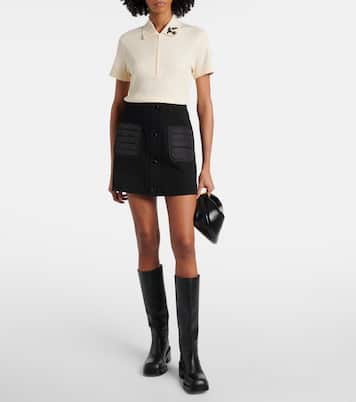 Polo de mezcla de algodón | Moncler