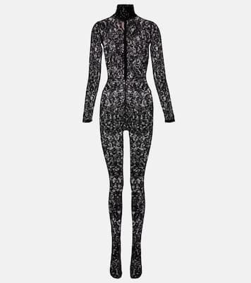Combi-pantalon Rebrodé en dentelle | Valentino