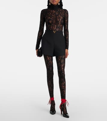 Combi-pantalon Rebrodé en dentelle | Valentino