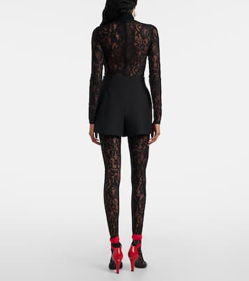 Combi-pantalon Rebrodé en dentelle | Valentino