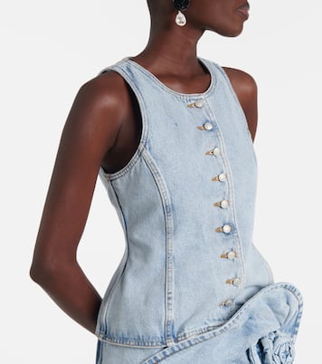 Veste sans manches en jean | Magda Butrym