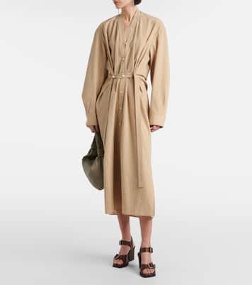 Robe chemise en coton | Lemaire