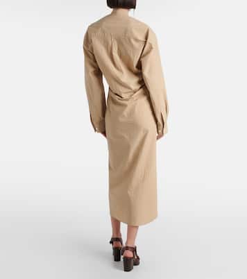 Robe chemise en coton | Lemaire