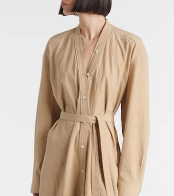 Robe chemise en coton | Lemaire