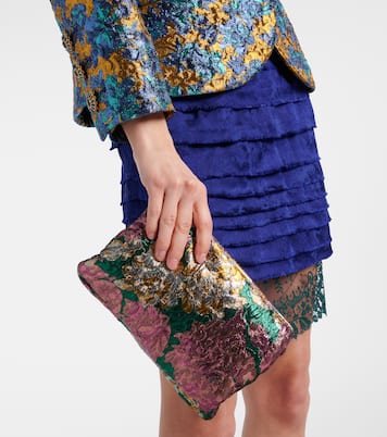 Clutch Small in raso | Saint Laurent