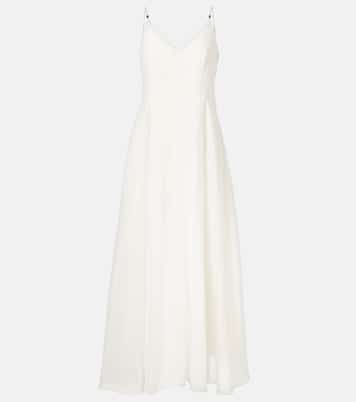 Monili cotton maxi dress | Brunello Cucinelli