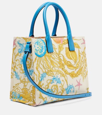 Cabas La Medusa Small imprimé en toile | Versace