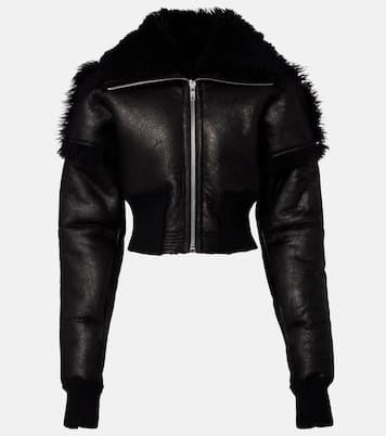 Veste Flight raccourcie en cuir | Rick Owens