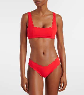 High Antibes scalloped bikini bottoms | Marysia
