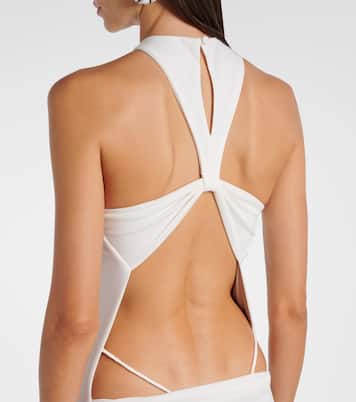 Open-back maxi dress | Adriana Degreas