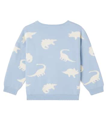 Bedruckter Pullover Lapis aus Baumwolle | Konges Sløjd