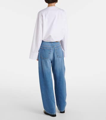 Cropped-Hemd aus Baumwollpopeline | Givenchy