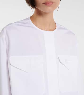 Cropped-Hemd aus Baumwollpopeline | Givenchy