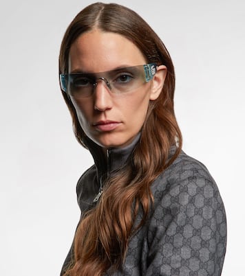 Leonie Interlocking G mask sunglasses | Gucci