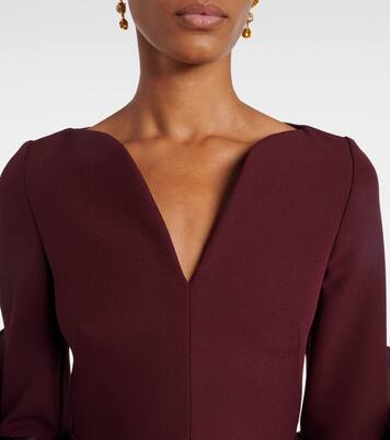 Vestido de fiesta Clemenza de crepé | Safiyaa