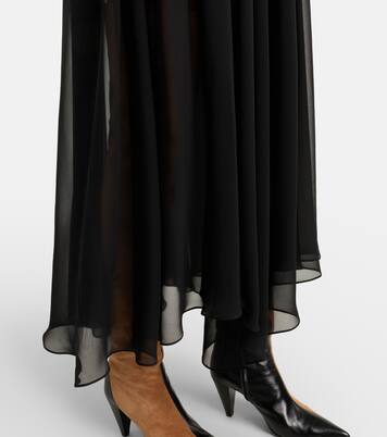 Midikleid Edgar aus Seidentüll | Khaite