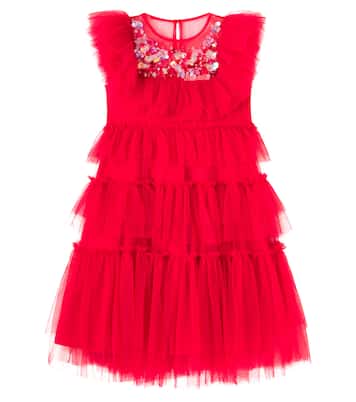 Abito Rana in tulle a balze | Tutu Du Monde