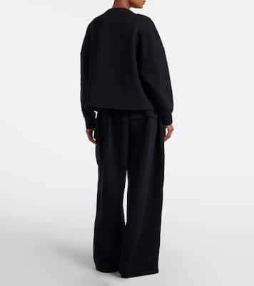 Wide-leg cotton sweatpants | Alaïa